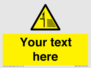 Custom Deep Water Sign